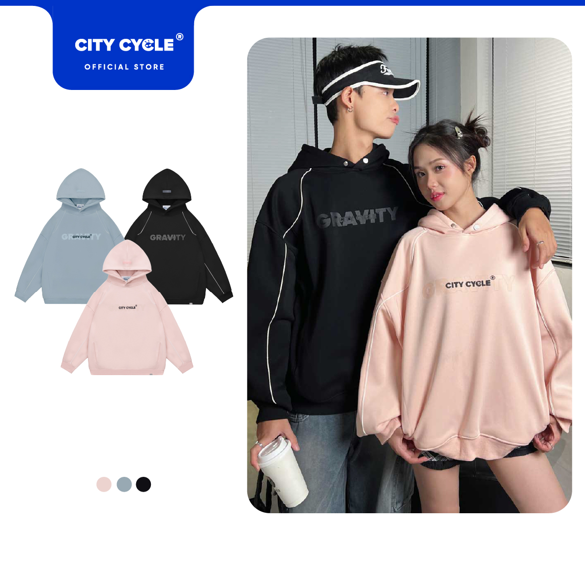ÁO HOODIE GRAVITY