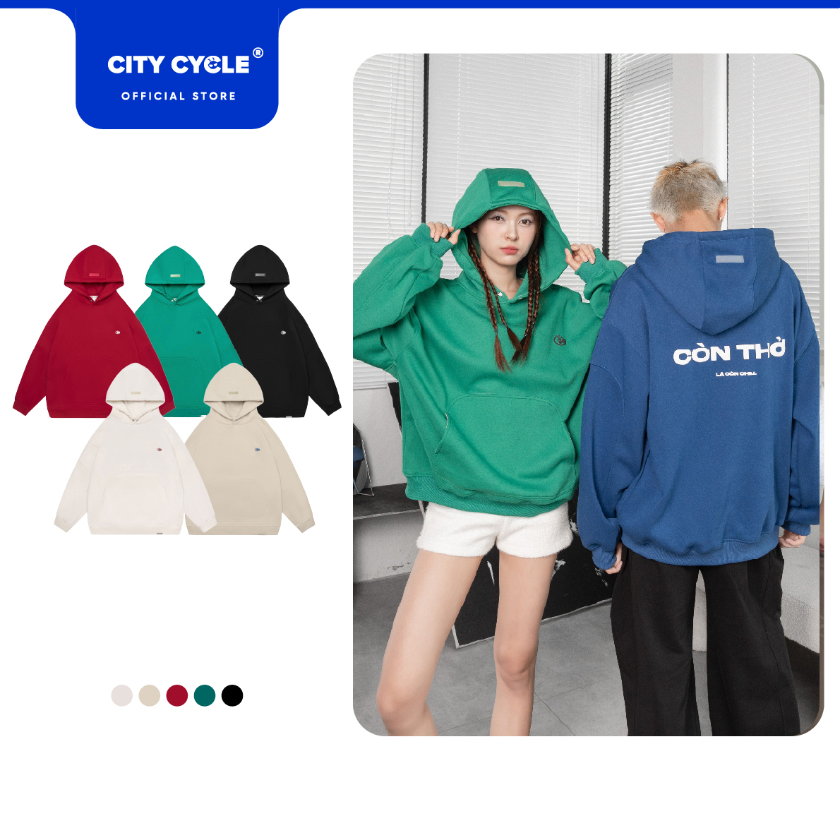 ÁO HOODIE OWN YOUR VIBE