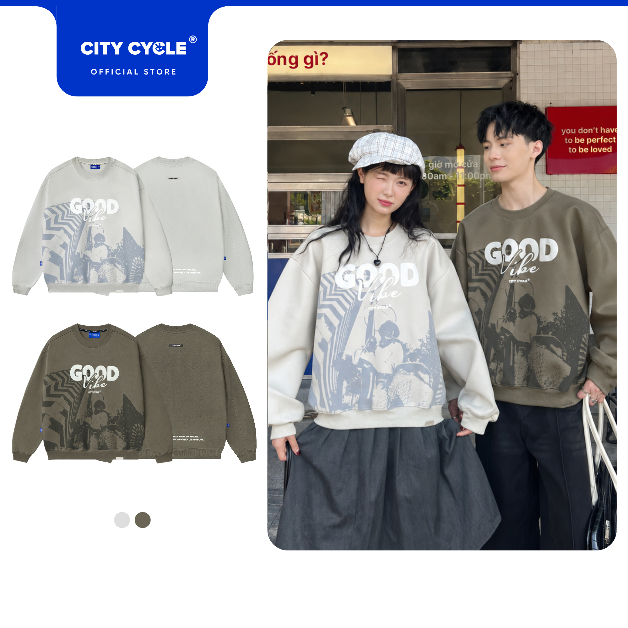 ÁO SWEATER STAYCATION