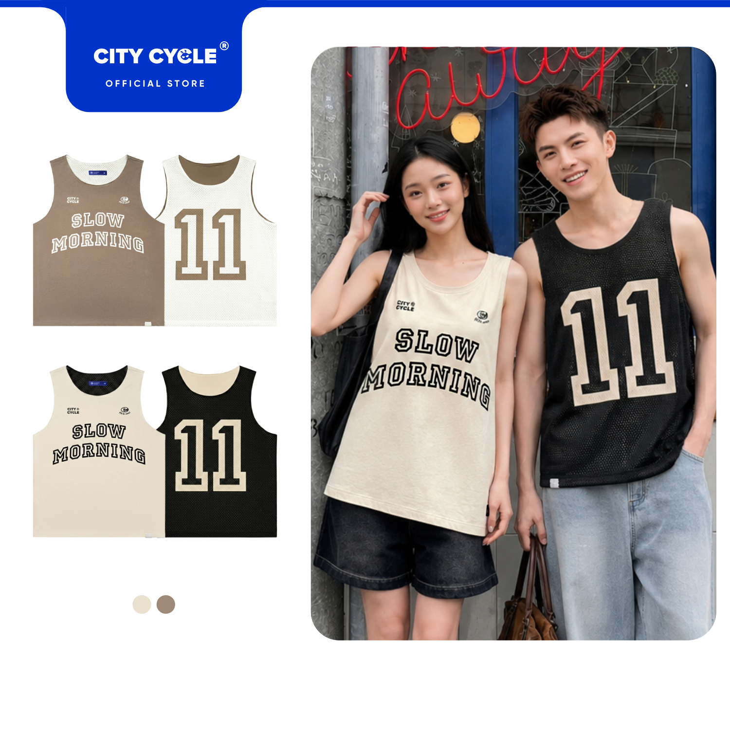 ÁO TANKTOP 2IN1