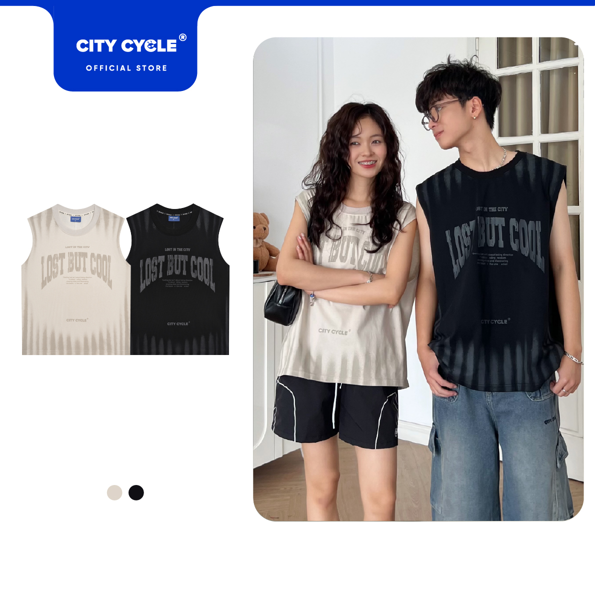 ÁO TANKTOP LOST BUT COOL