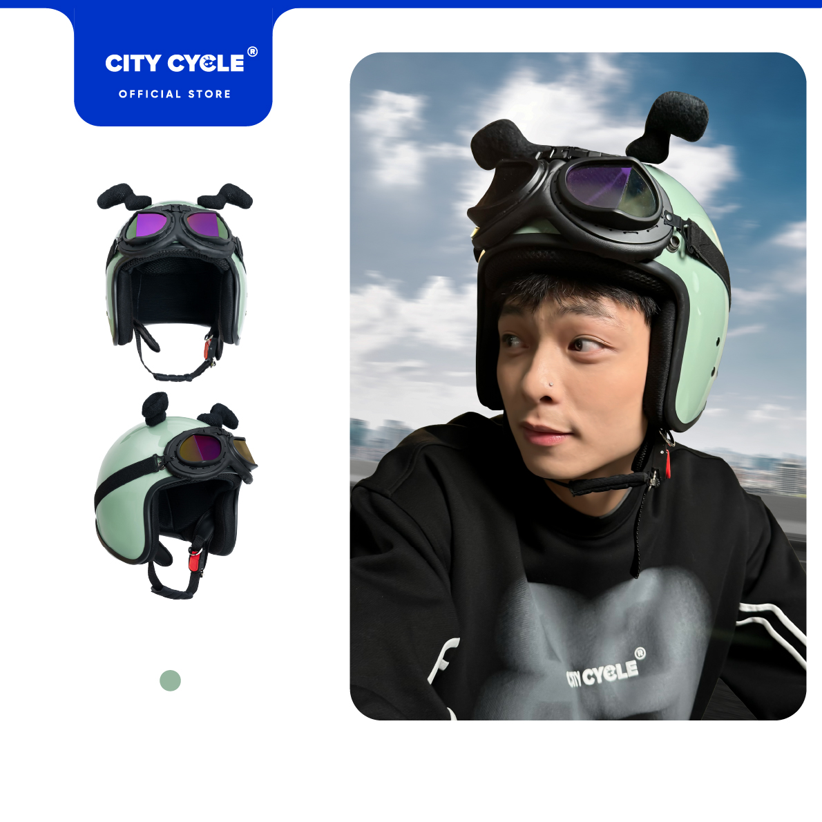 MŨ BẢO HIỂM ALIEN