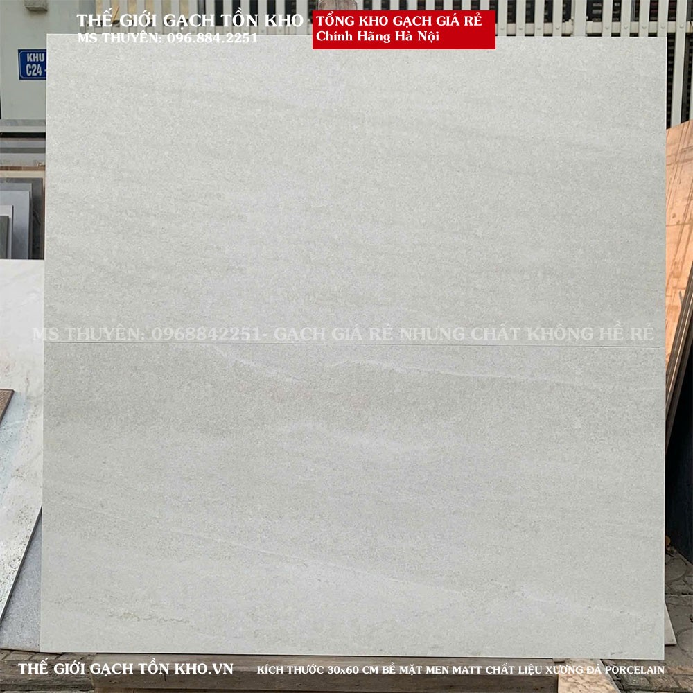 Gạch ốp tường giá rẻ 30x60 cm xương đá Mikado JW863M71 Loại A