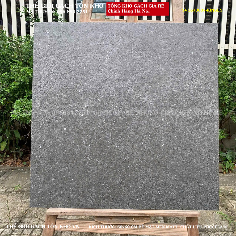 Gạch lát nền vân xi măng 60x60 SVG67003 Loại 1