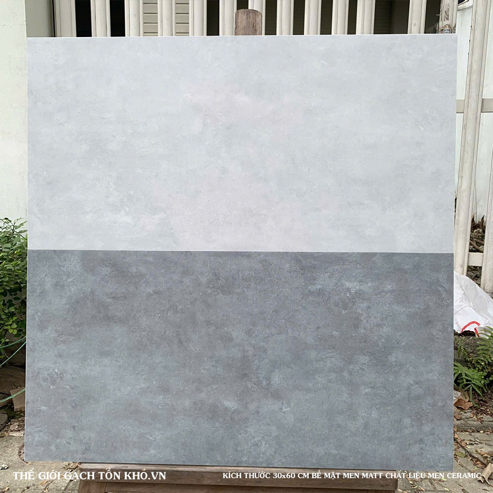 Gạch ốp tường giả xi măng 300x600 mm Catalan 39164- 39165 Loại 1