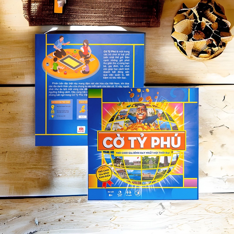 Hướng dẫn cách chơi boardgame Cờ tỷ phú chi tiết nhất