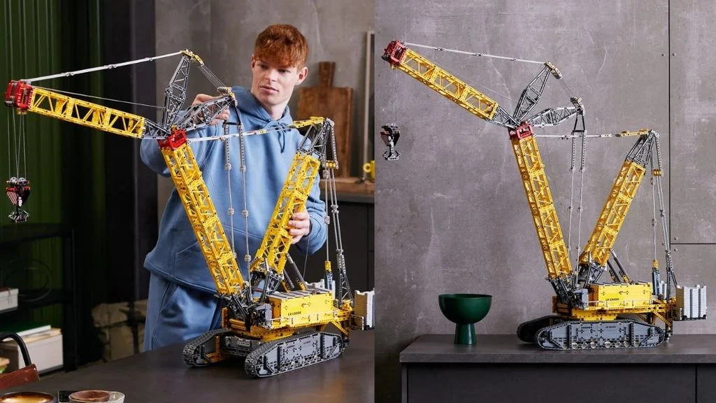 Lego Technic Xe Cần Cẩu Liebherr Crawler Crane Có Gì Đặc Biệt?