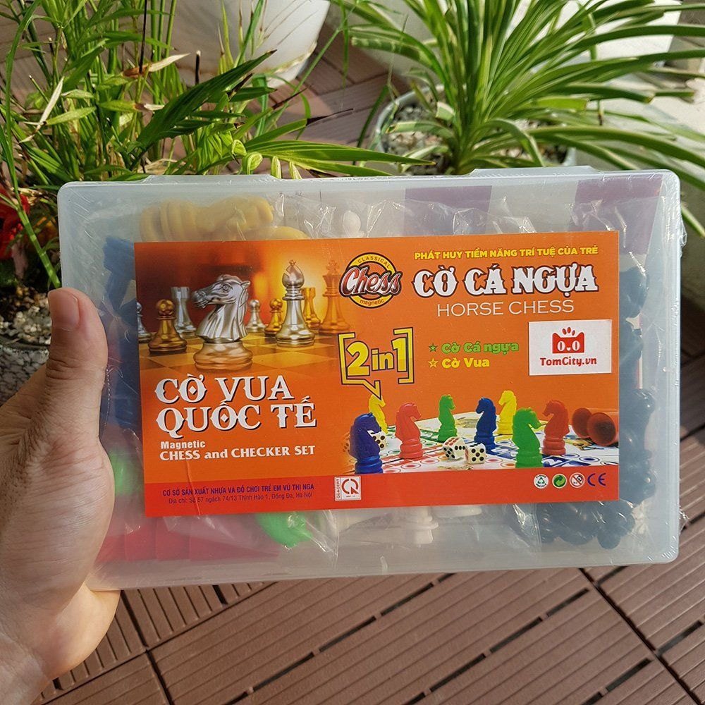 Bộ Đồ Chơi Cờ Cá Ngựa 2 Trong Một Cờ Cá Ngựa Và Cờ Vua Đồ Chơi Giải Trí Thú Vị