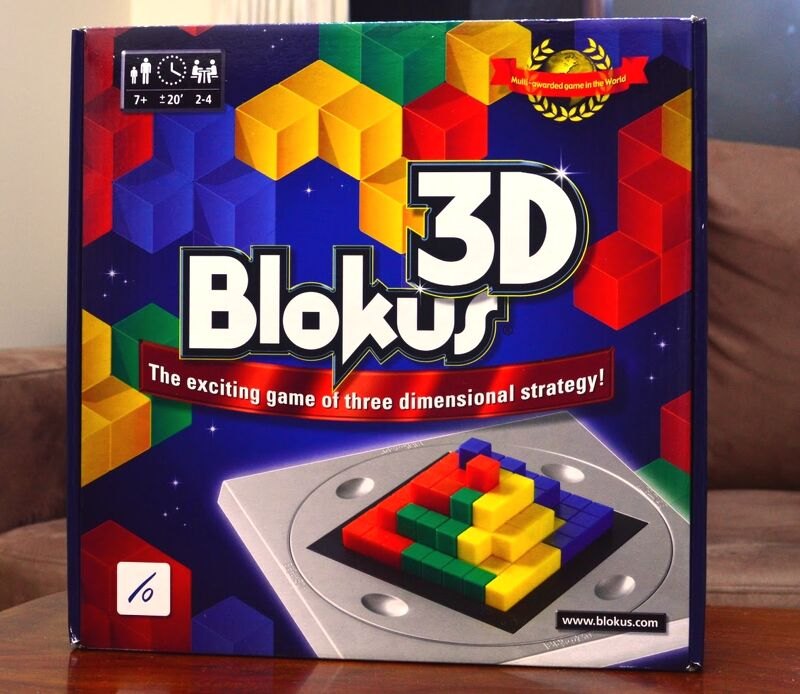Boardgame Chiến Thuật Trò chơi Blokus 3D Hấp Dẫn Vui Nhộn Cho Gia Đình