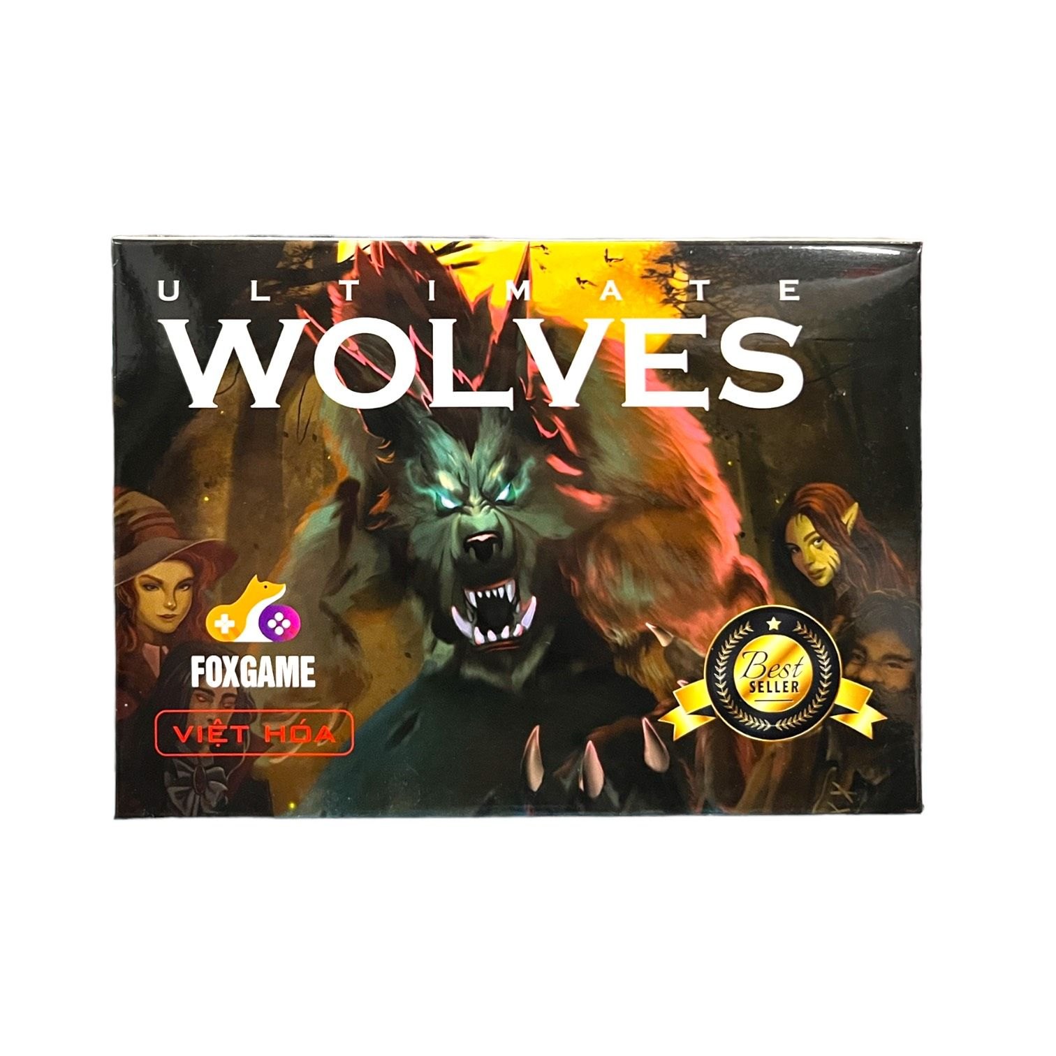 Bộ Ma Sói Ultimate Việt Hóa 78 Lá Bài Tiếng Việt Phiên Bản Fox Game Đặc Biệt