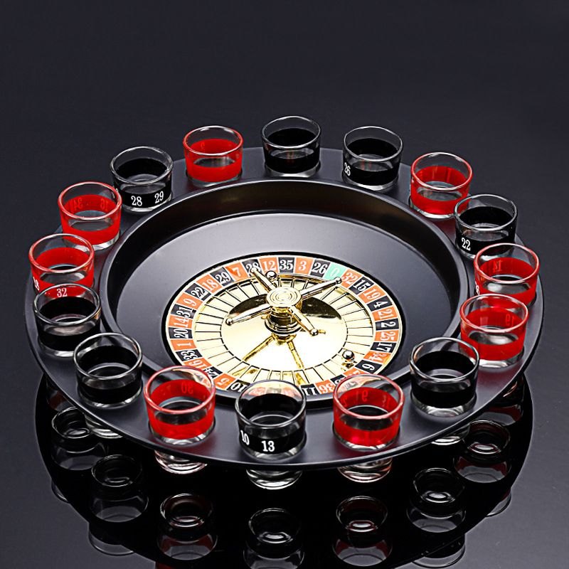 Drinking game Roulette - Vòng xoay tiệc tùng Drinking game cho nhóm 2 đến 8 người cực vui