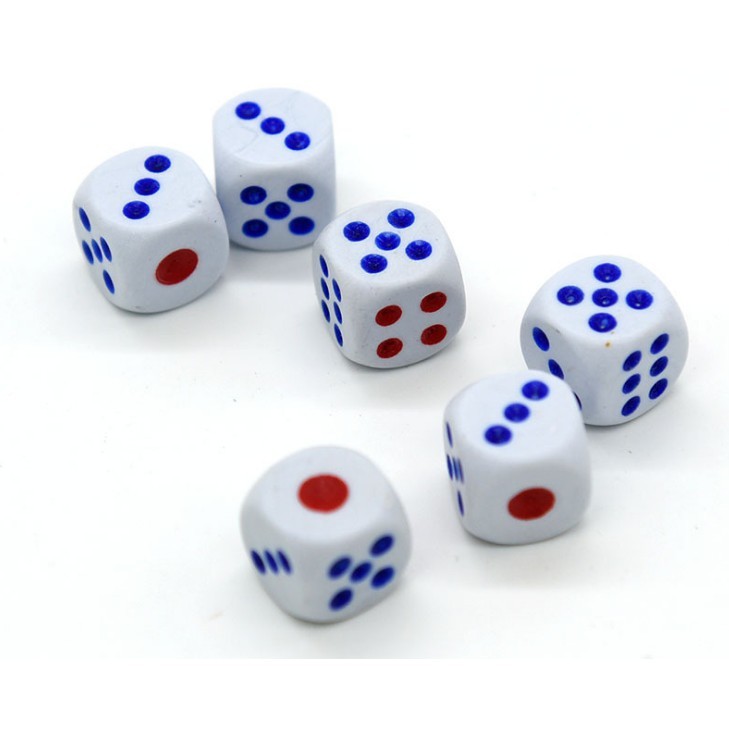 Bộ 01 Viên Xúc Xắc Xí Ngầu 12mm Chất Lượng Tốt