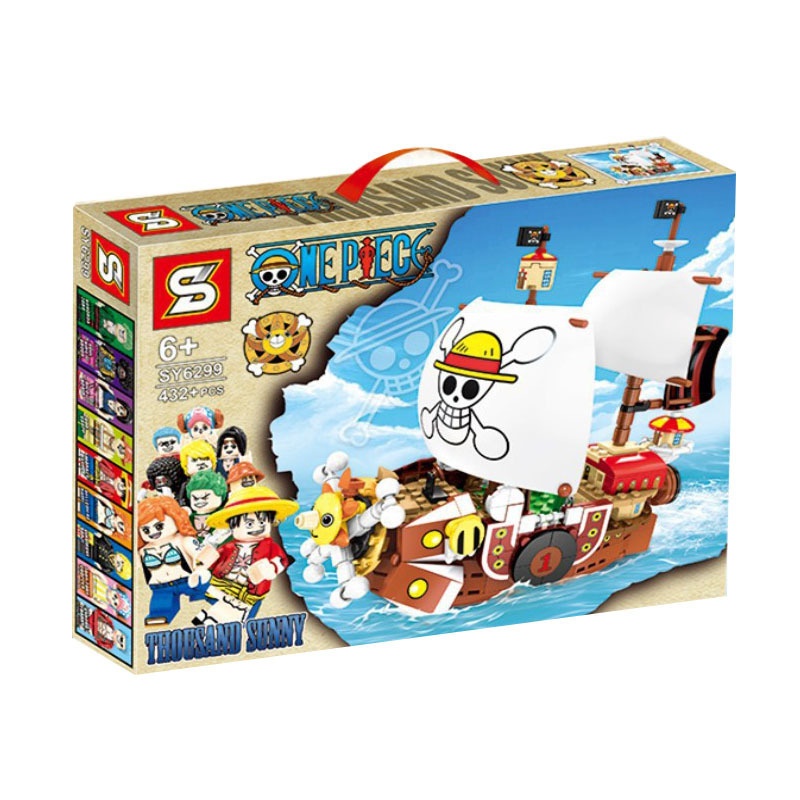Mô Hình Lắp Ráp Lego Thuyền Sunny Onepiece Mã Sy629 Cỡ Lớn