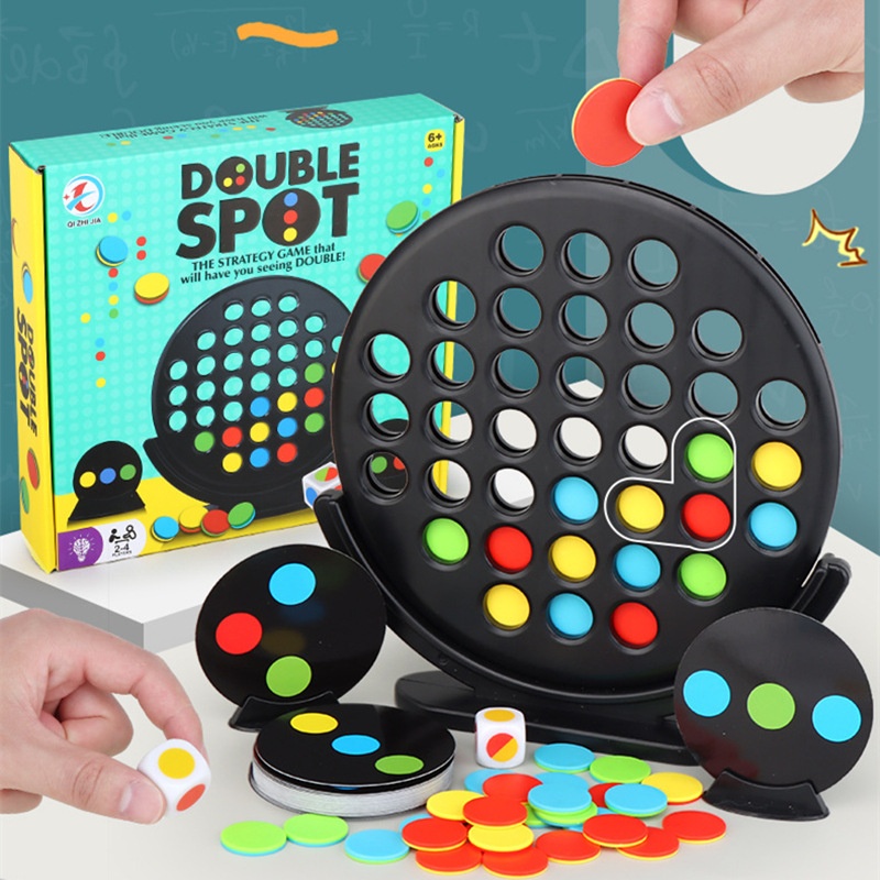 Trò chơi giải câu đố tư duy Double Spot mới boardgame logic puzze strategy