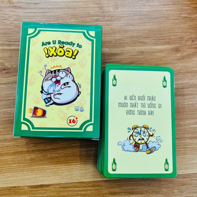 Bộ Thẻ Bài Drinking Card 