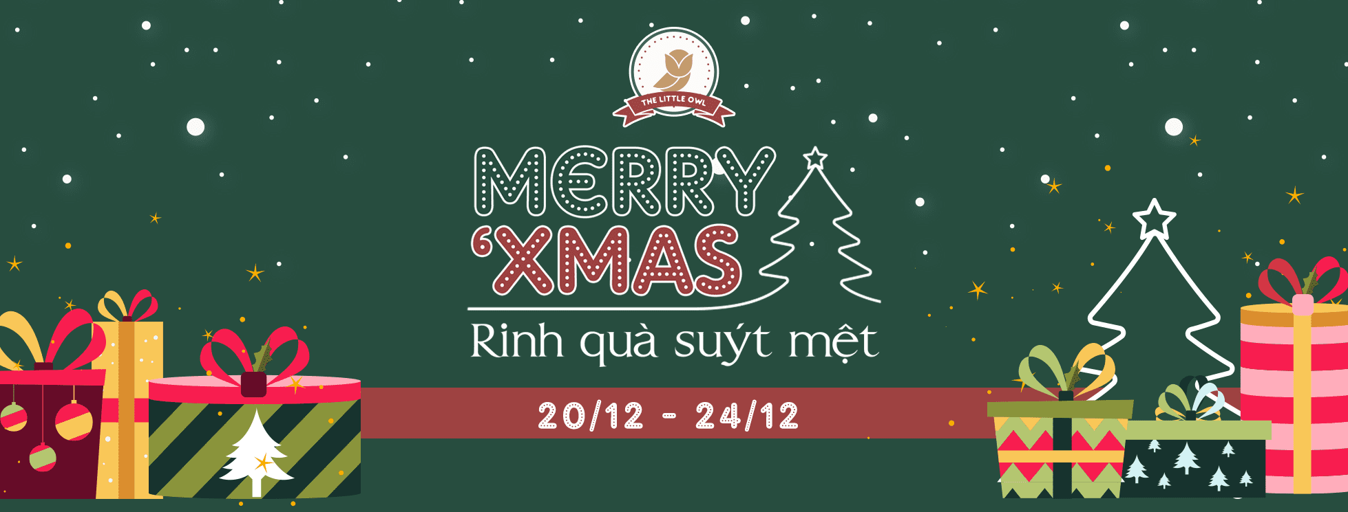 Merry Christmas - Rinh quà suýt mệt