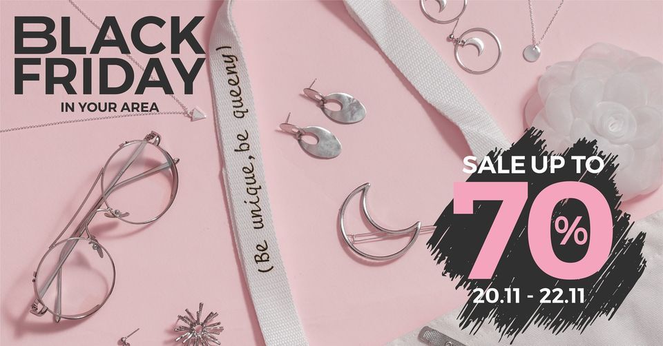 BLACK FRIDAY, sale ngất ngây lên đến 70%