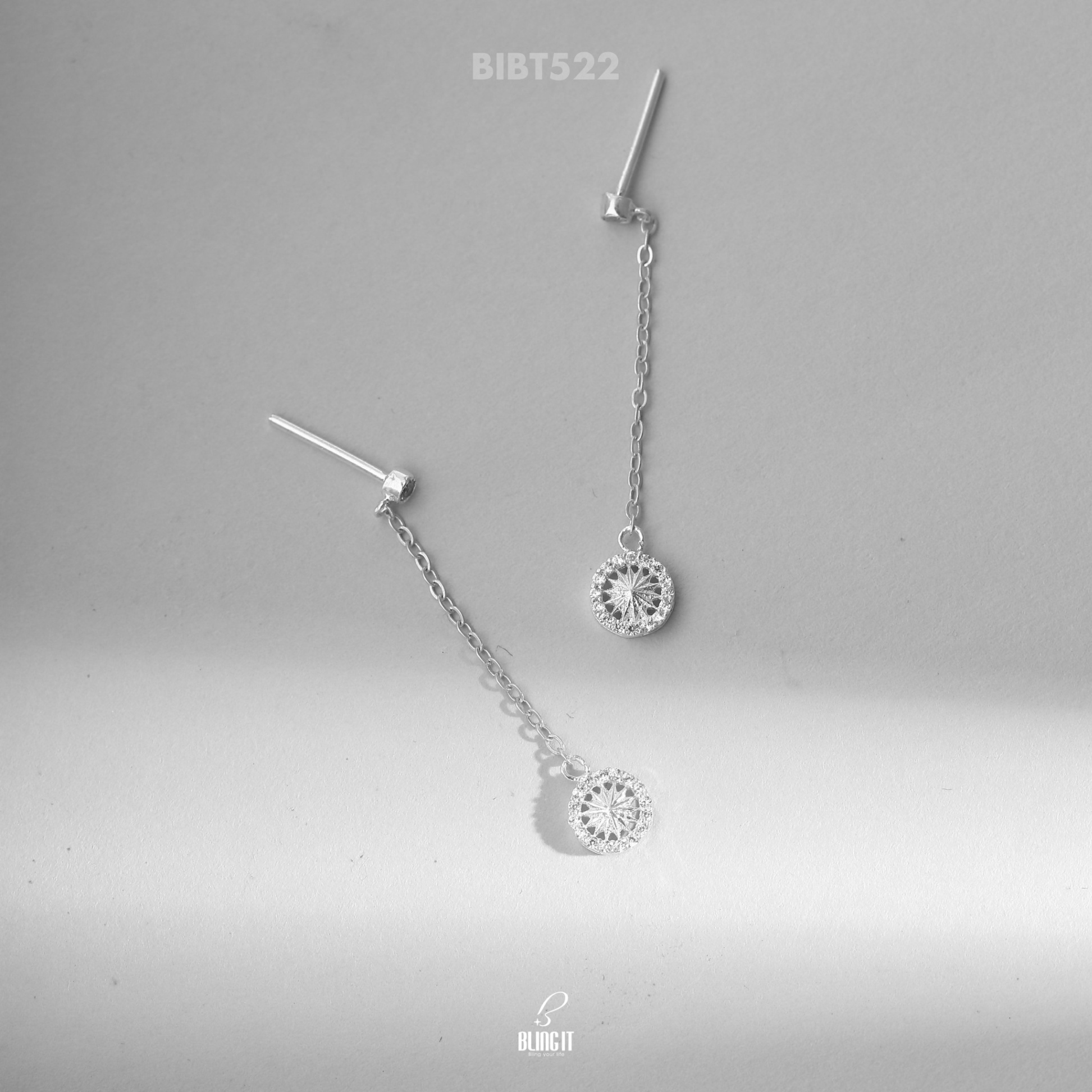 X - Sundial earring bibt522