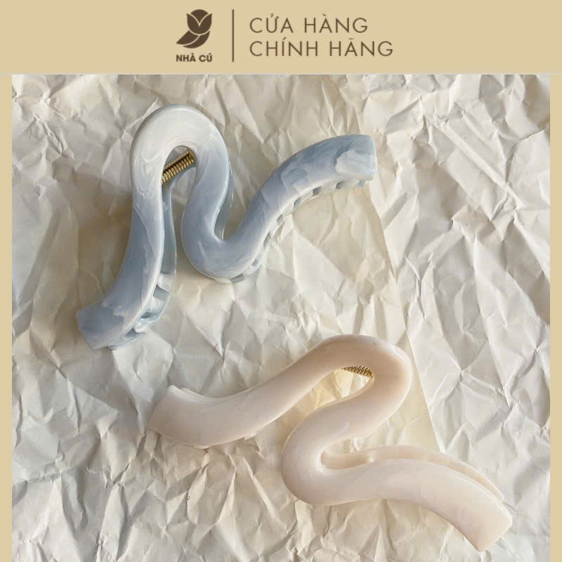 KẸP TÓC VÂN HÌNH CHỮ S 6053
