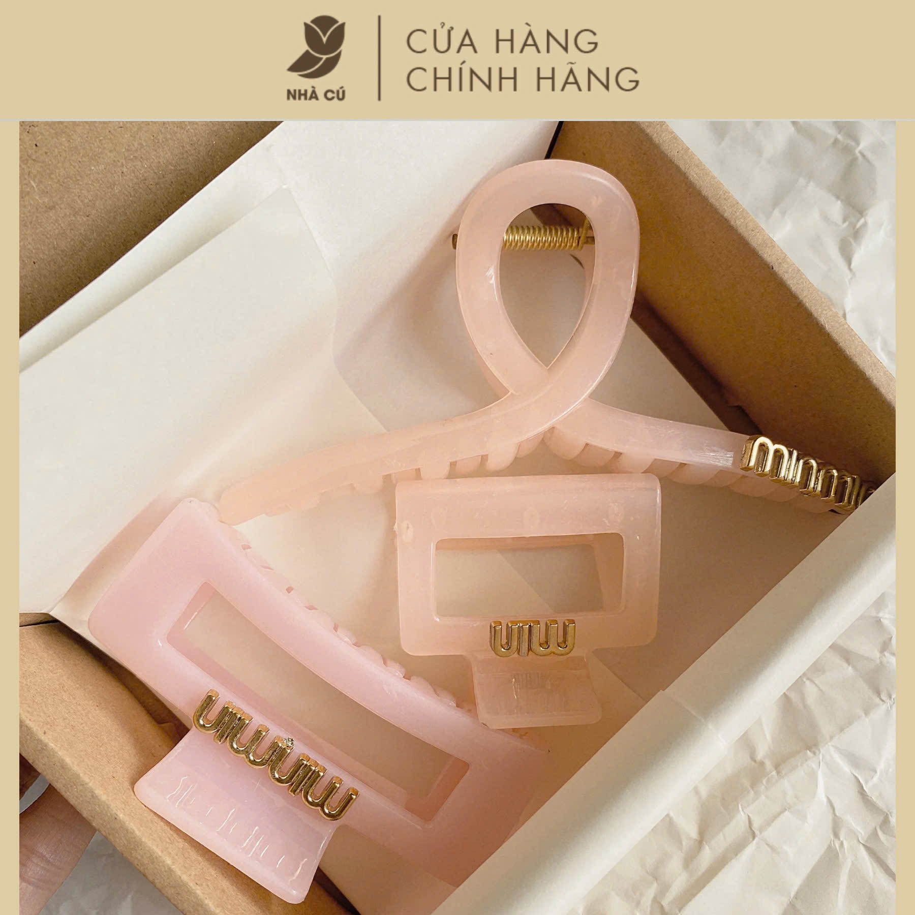 KẸP TÓC CHỮ MIN 6057