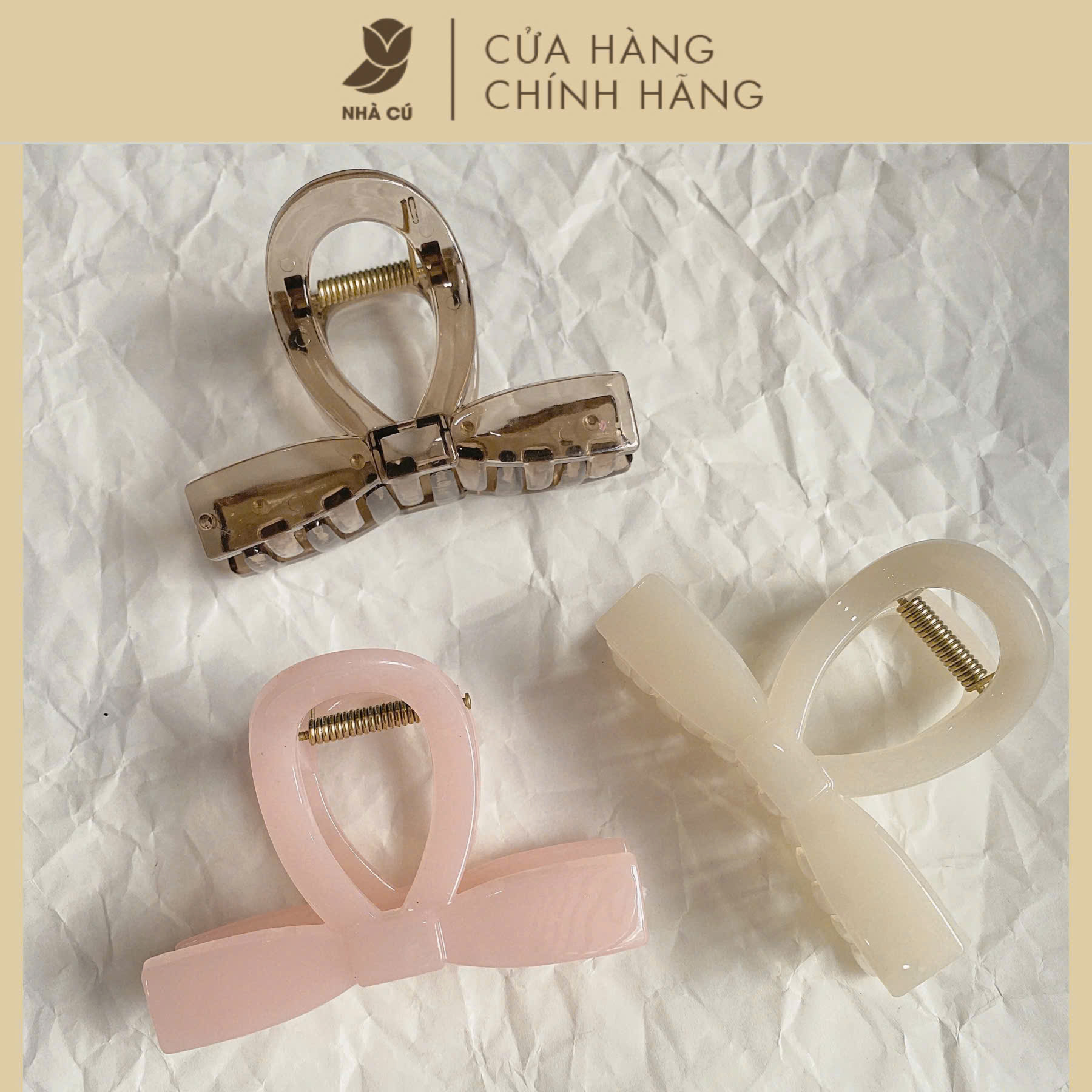 KẸP TÓC HÌNH NƠ 6089