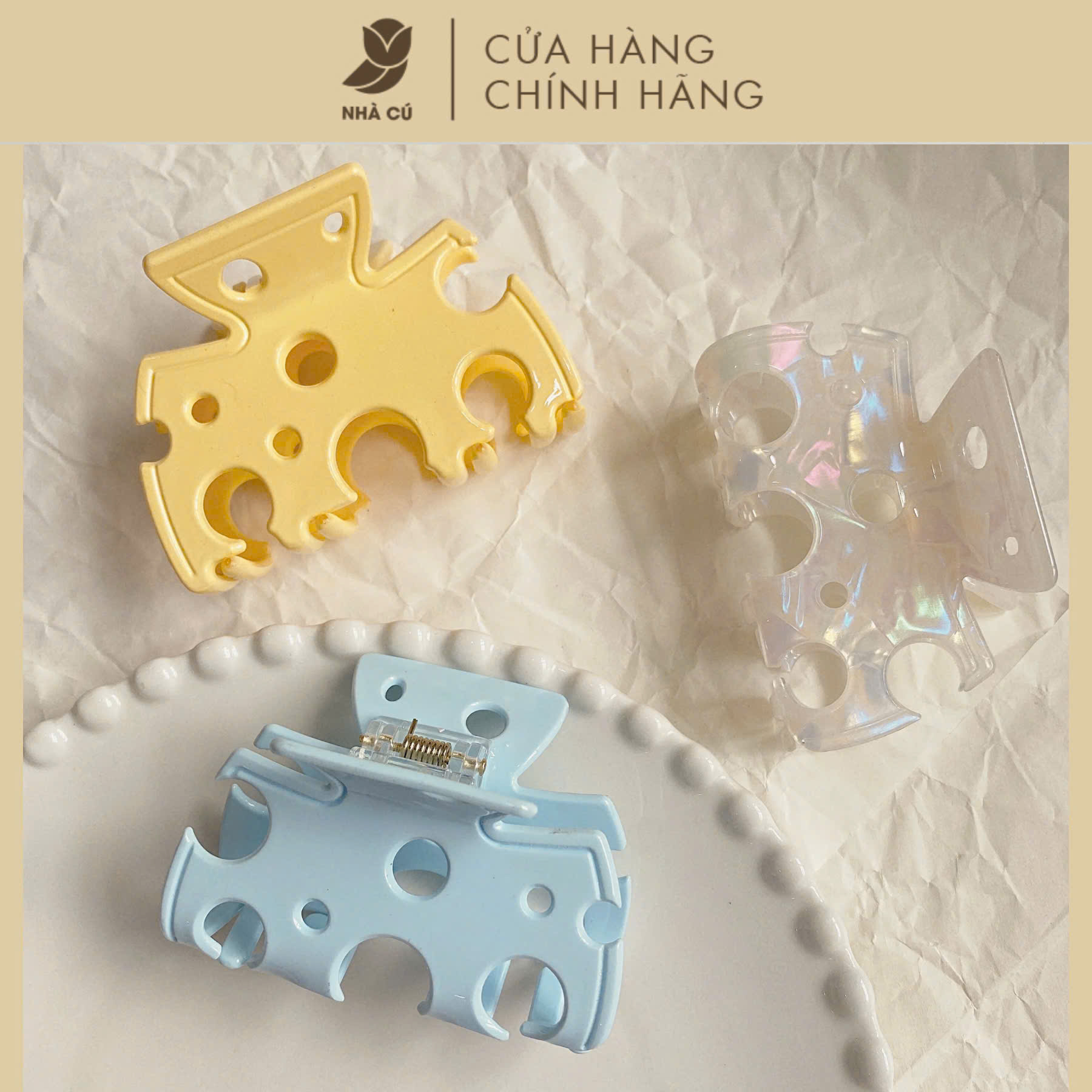 KẸP TÓC PHÔ MAI CAO CẤP 6081