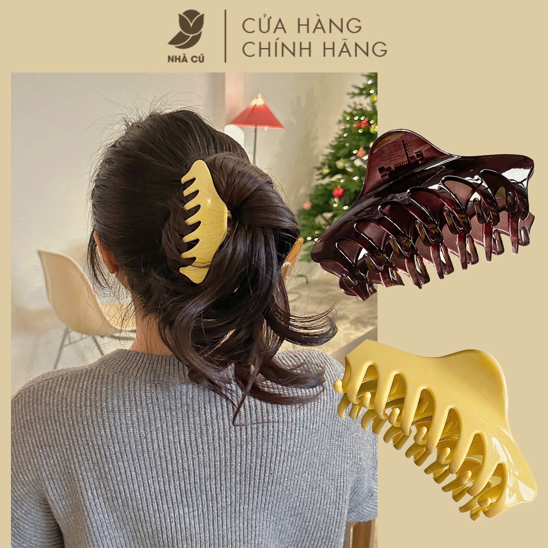 KẸP TÓC TAM GIÁC 6129