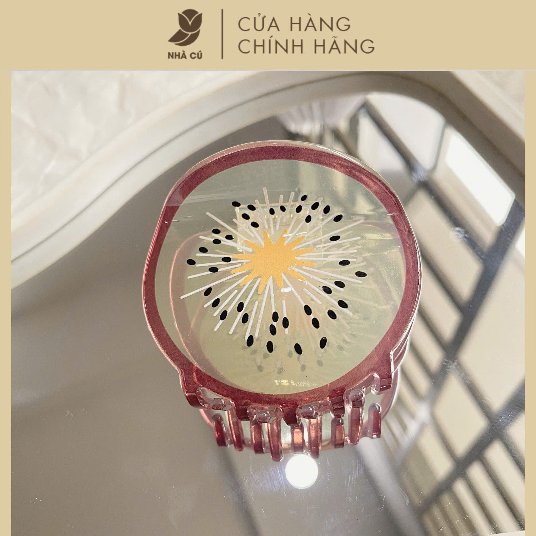 KẸP TÓC TRÒN KIWI 6109