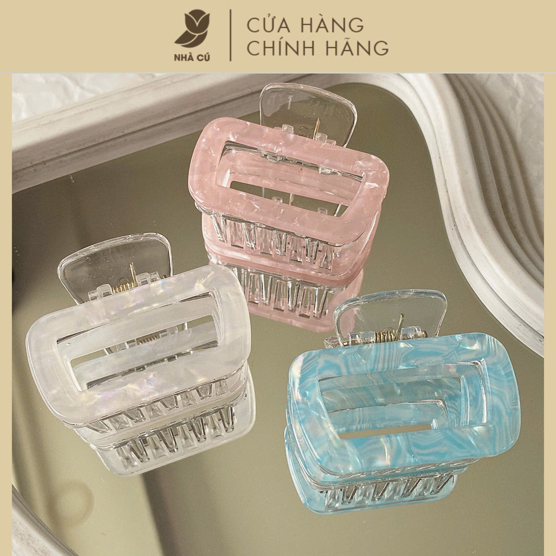 KẸP TÓC XÀ CỪ 2 LỚP 6161