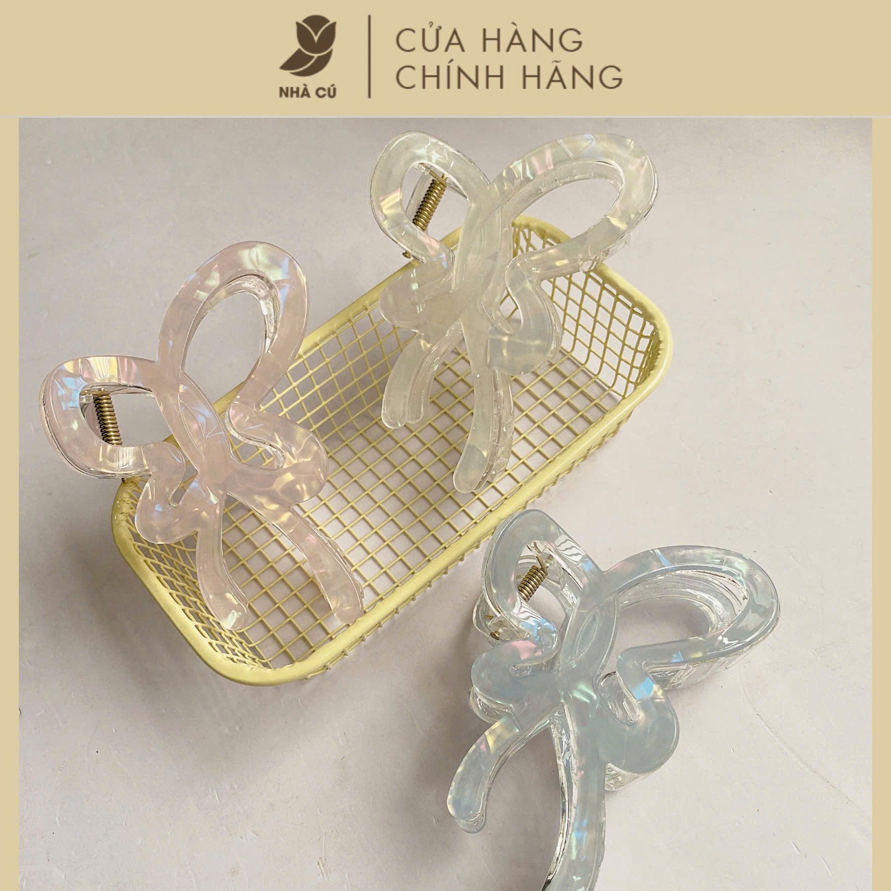 KẸP TÓC XÀ CỪ BƯỚM 2 LỚP 6072