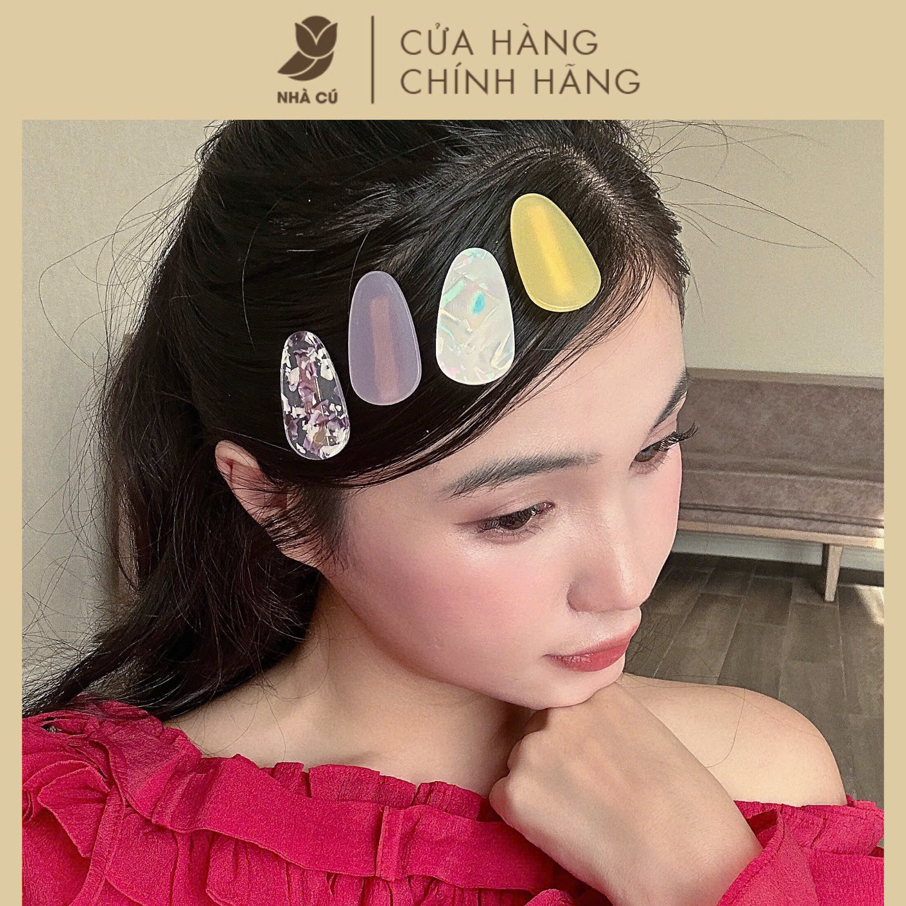SET 2 KẸP MÁI XÀ CỪ BẦU 6137