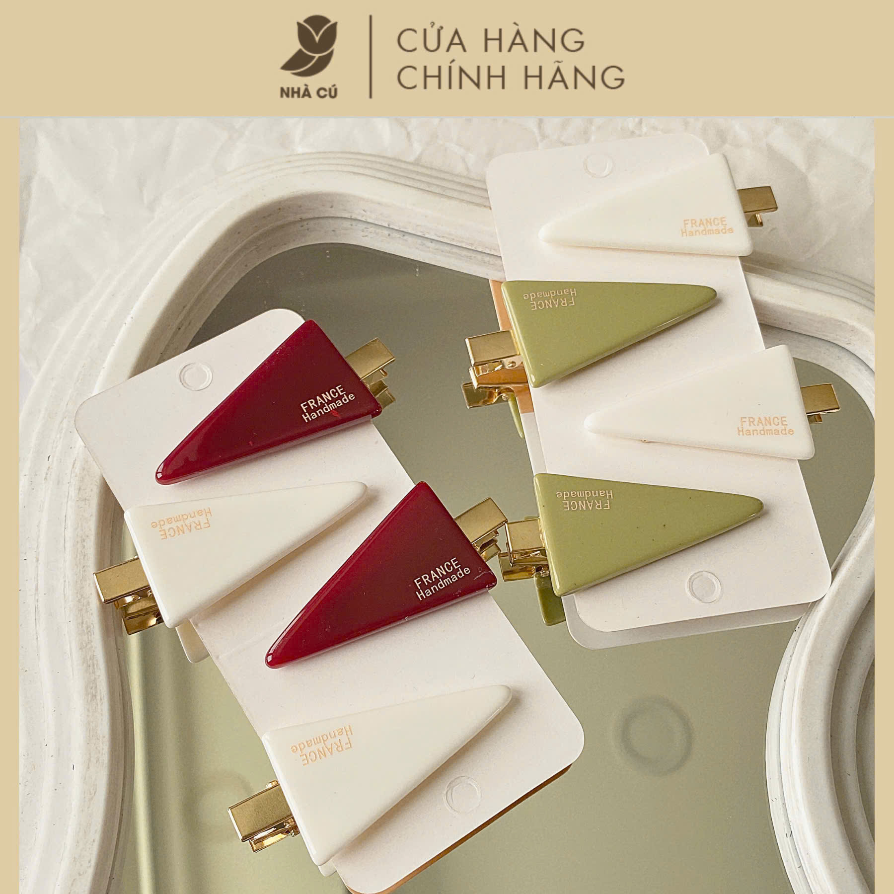 SET 4 KẸP MÁI FRENCH 6159