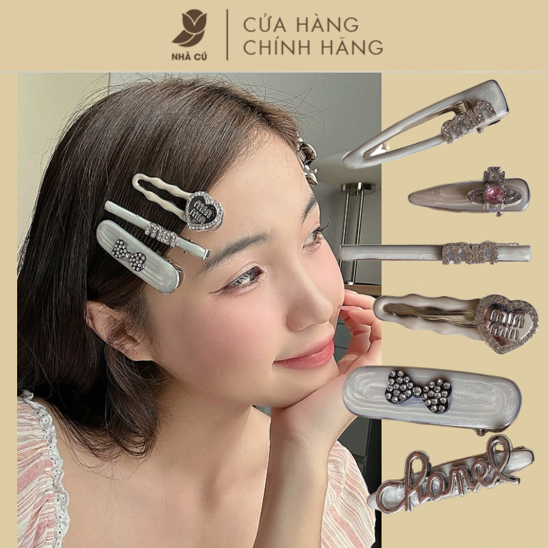 SET 5 KẸP MÁI GEL CHARM 6020