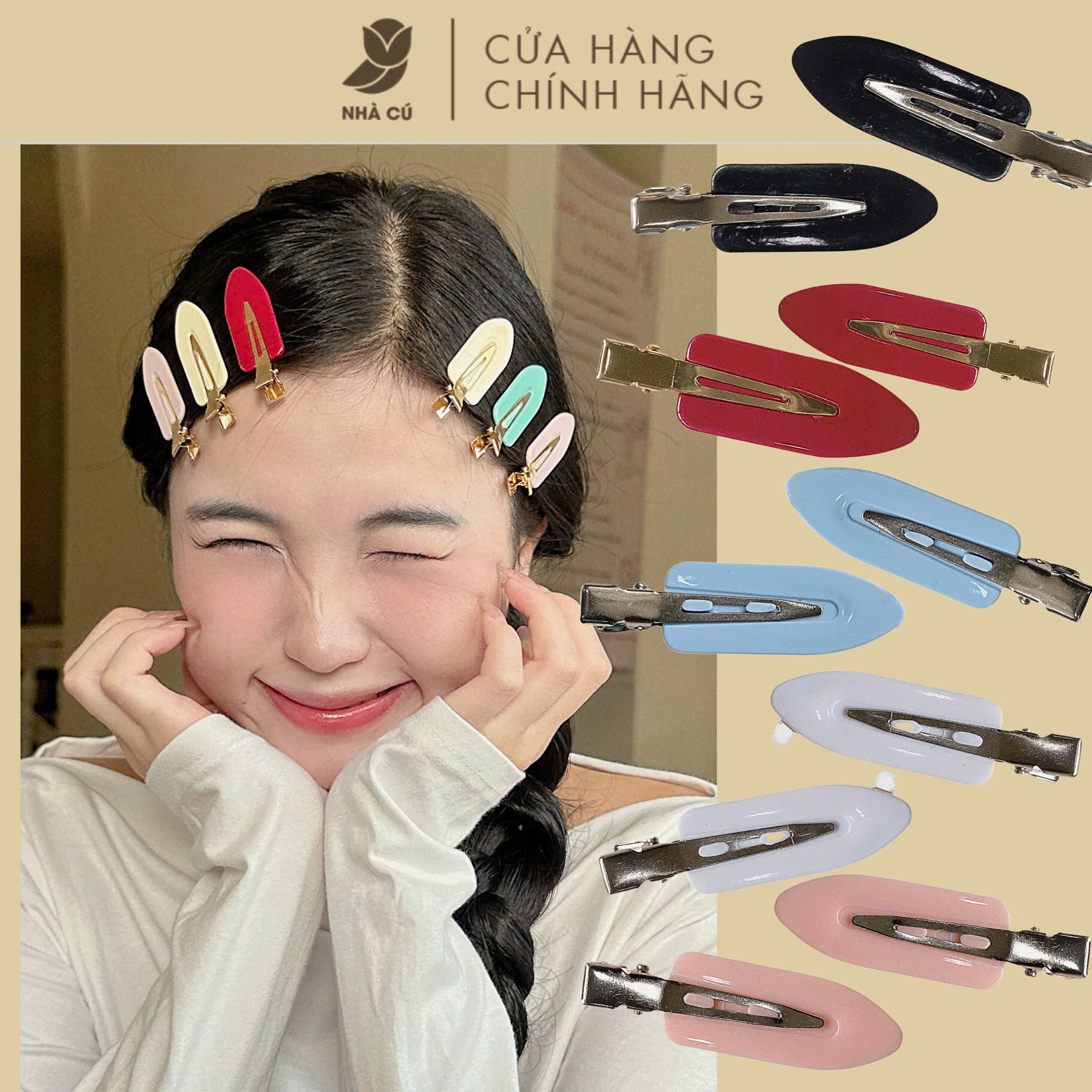 SET 6 KẸP MÁI CÁNH CHUỒN 6084