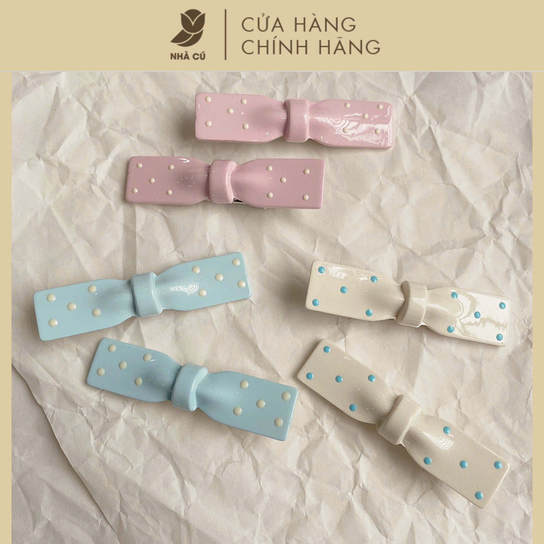 SET 6 MÁI NƠ BI PASTEL 6074