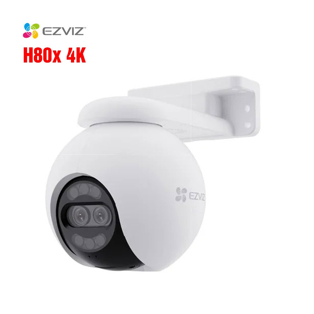 Camera IP Wifi ngoài trời Ezviz H80x Dual 4K (8MP+2MP) ống kính kép