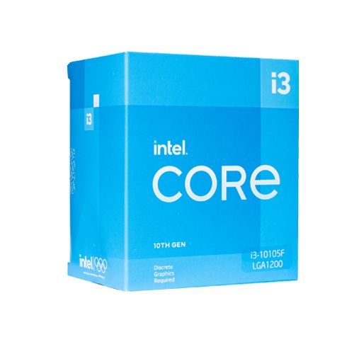 CPU Intel Core i3 10105F LGA1200 (4C/8TH) Box Chính Hãng