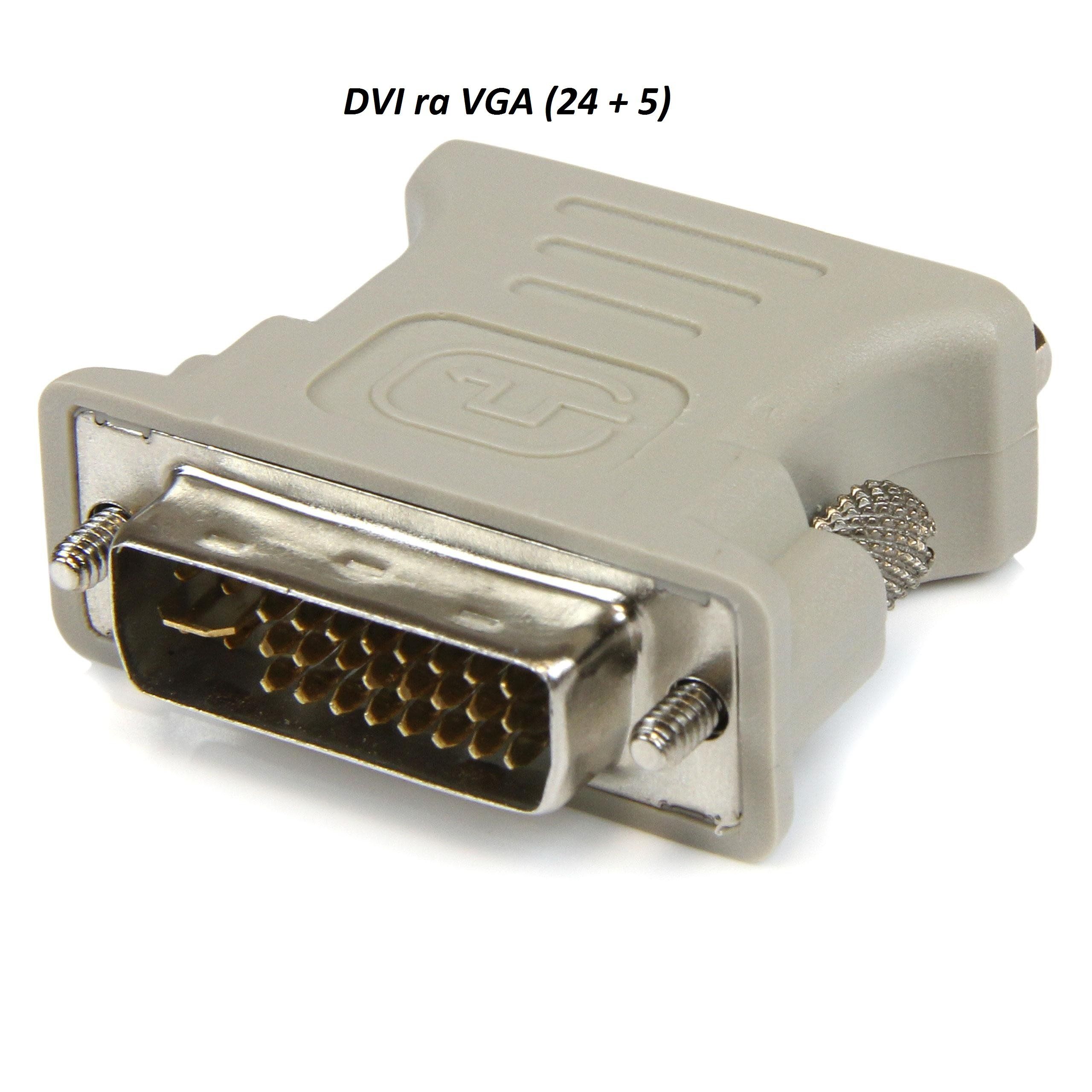 Đầu chuyển DVI (24+5) ra VGA
