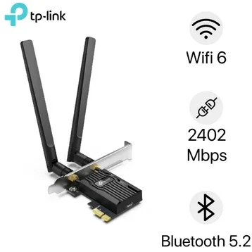 Card mạng không dây PCIe TP-Link Archer TX55E (AX3000, Bluetooth 5.2)