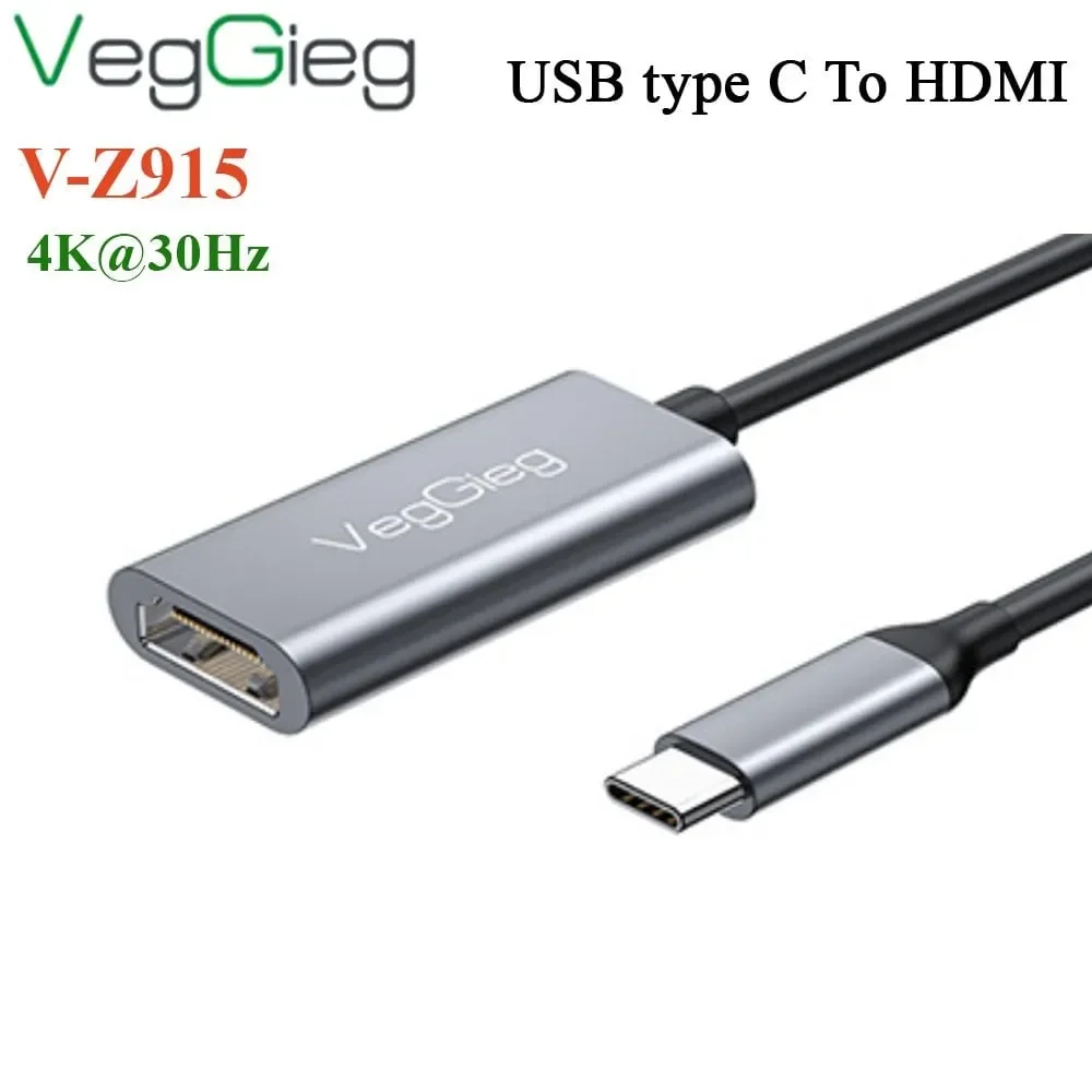 Cáp chuyển Type C ra HDMI V-Z915 VegGieg