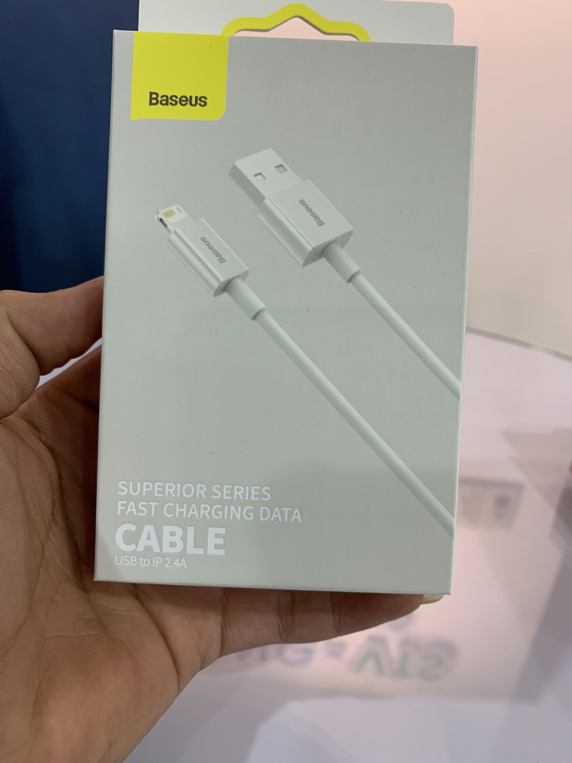Cáp sạc USB to IP 2.4A 1m Baseus Superior Fast Charging