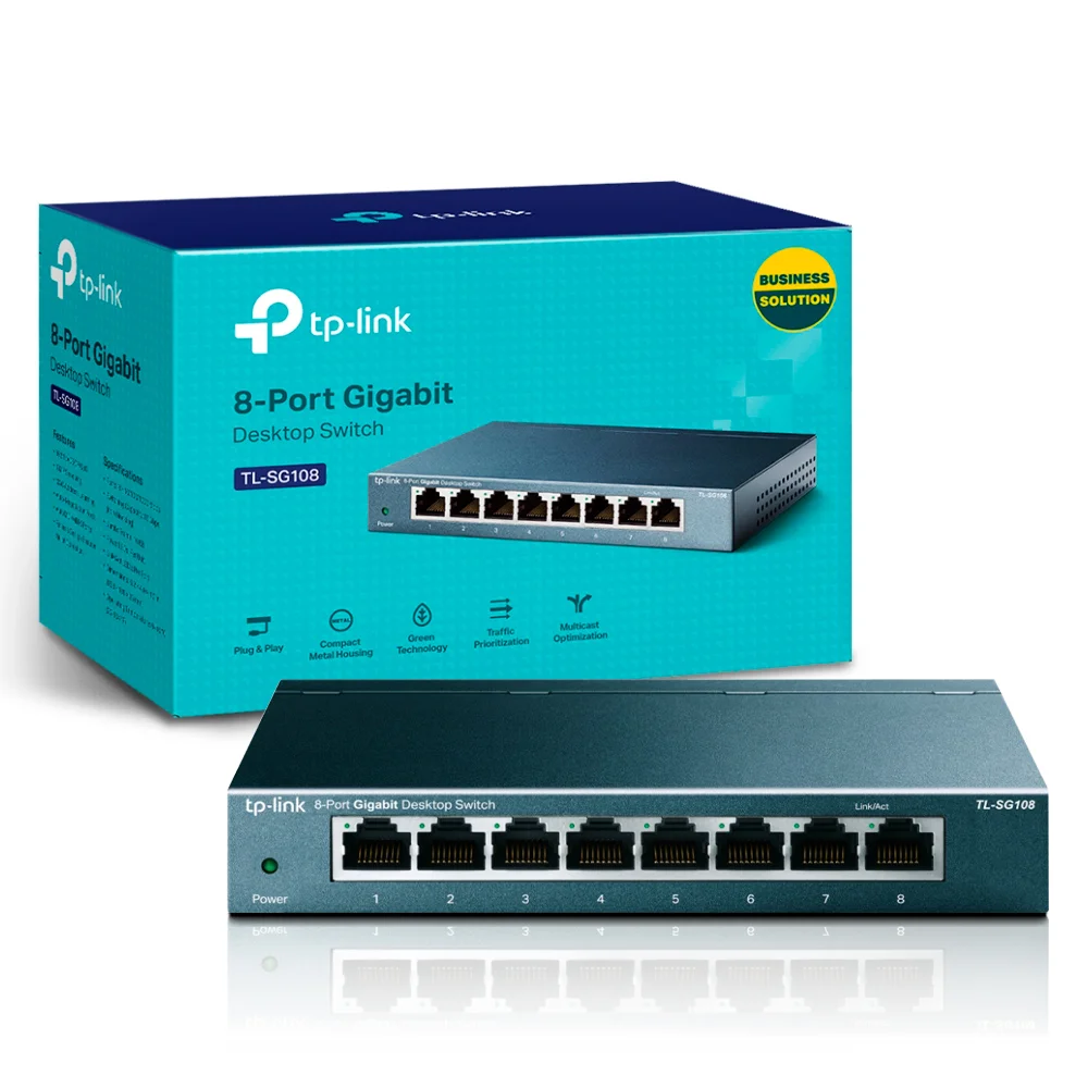 Switch TPlink 8P SG108 10/100/1000