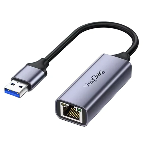 Cáp chuyển VEGGIEG USB 3.0 ra LAN 1000Mbps V-K306