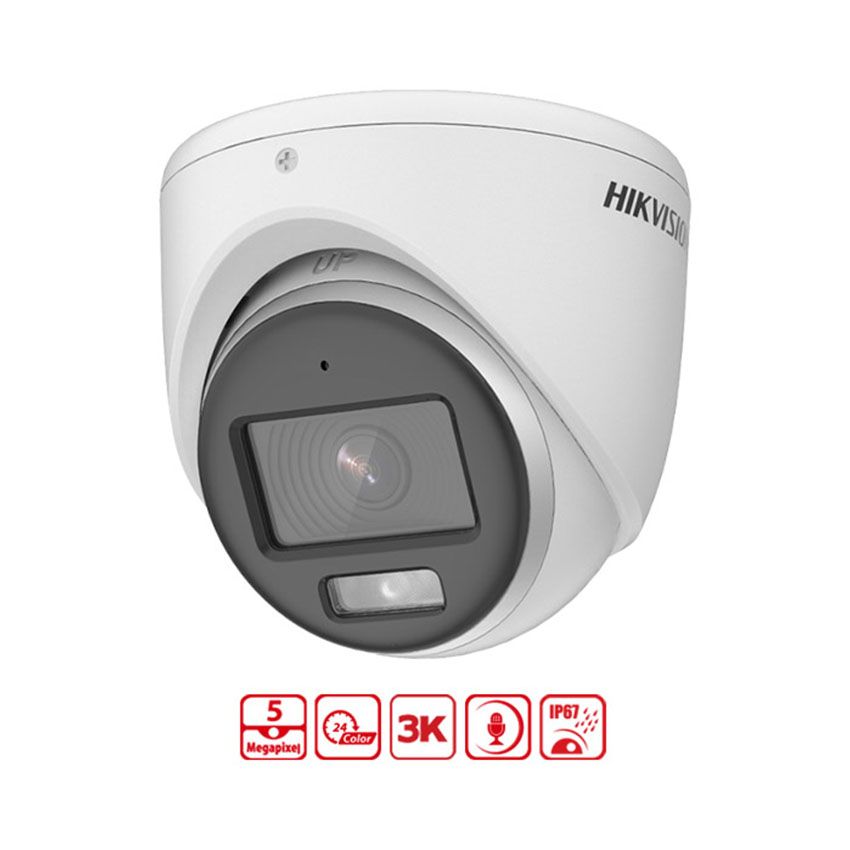 Camera Dome HIK DS-2CE70KF0T-MFS 5MP