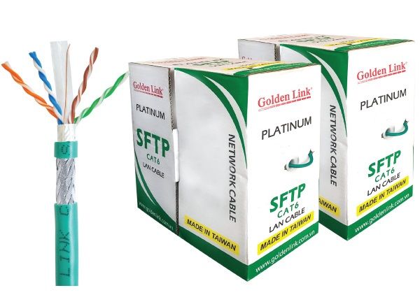 Cáp mạng Golden Link SFTP Cat6e