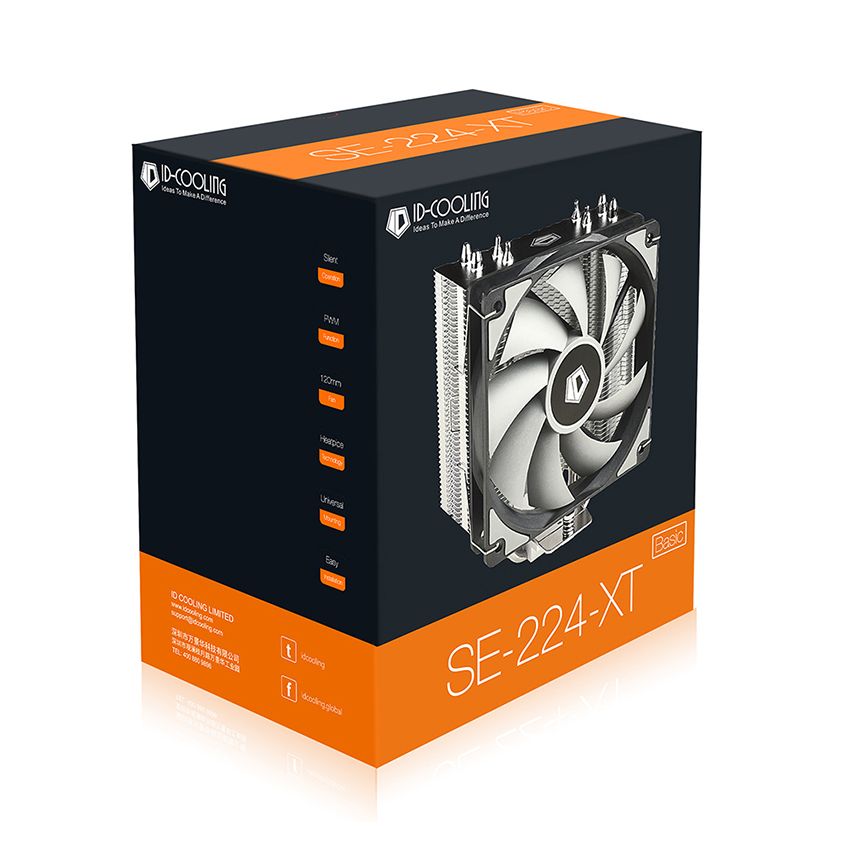 Tản Nhiệt Khí CPU ID-Cooling SE-224-XT Basic