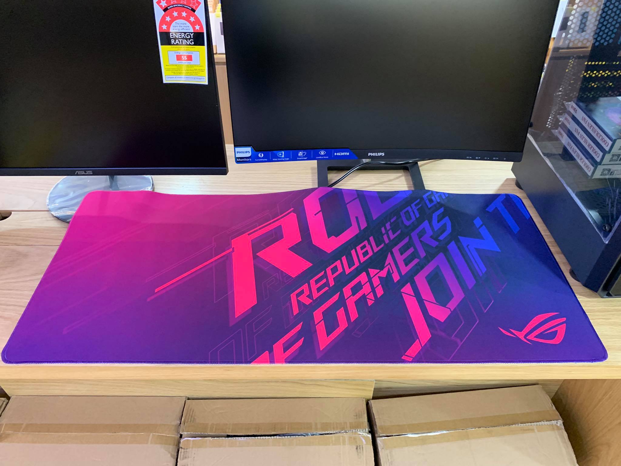 Padmouse Gaming M 90x40cm