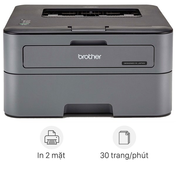 Máy in Laser đen trắng Brother HL-L2321D (In đảo mặt| A4| A5 USB)