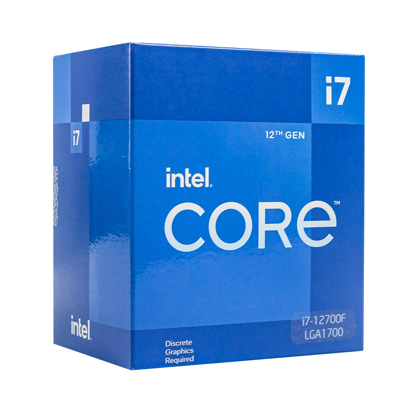 CPU Intel Core i7 12700F Box chính hãng
