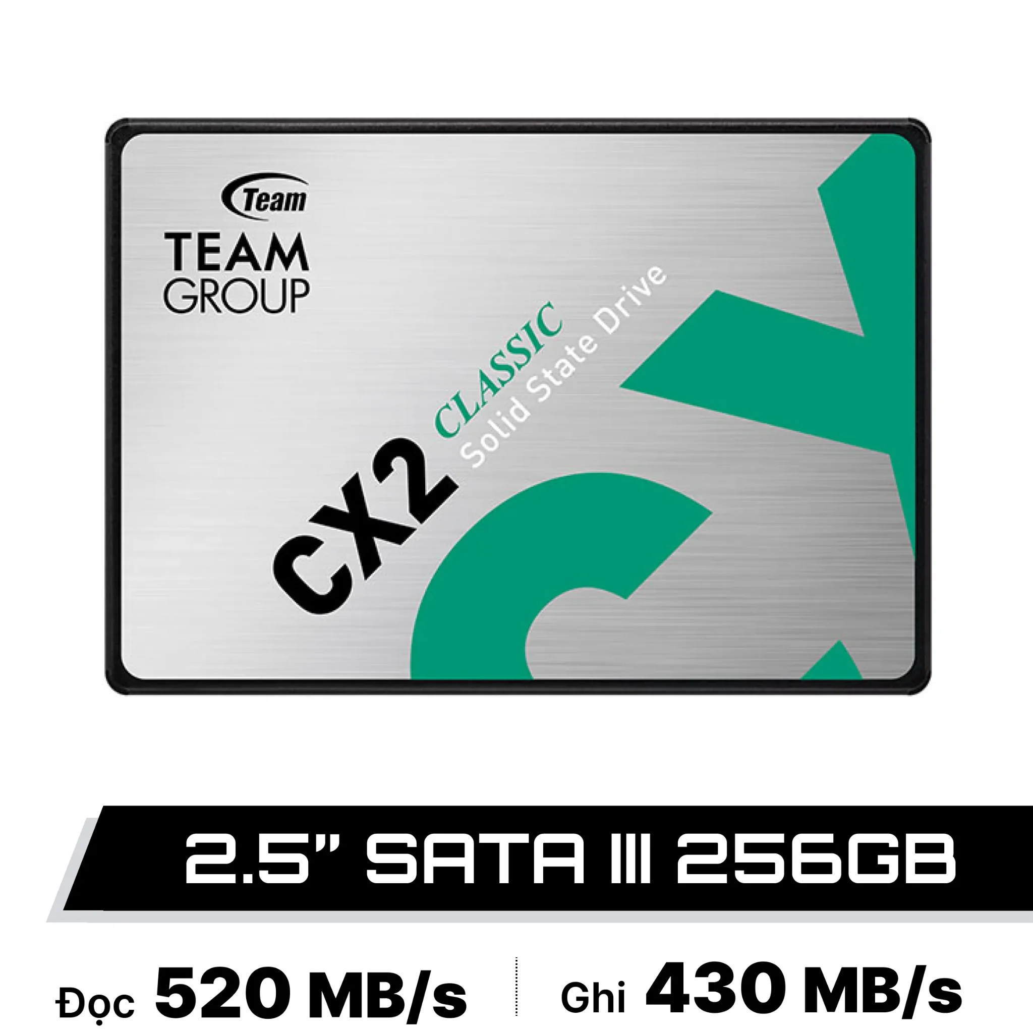 SSD Teamgroup CX2 256GB SATA III